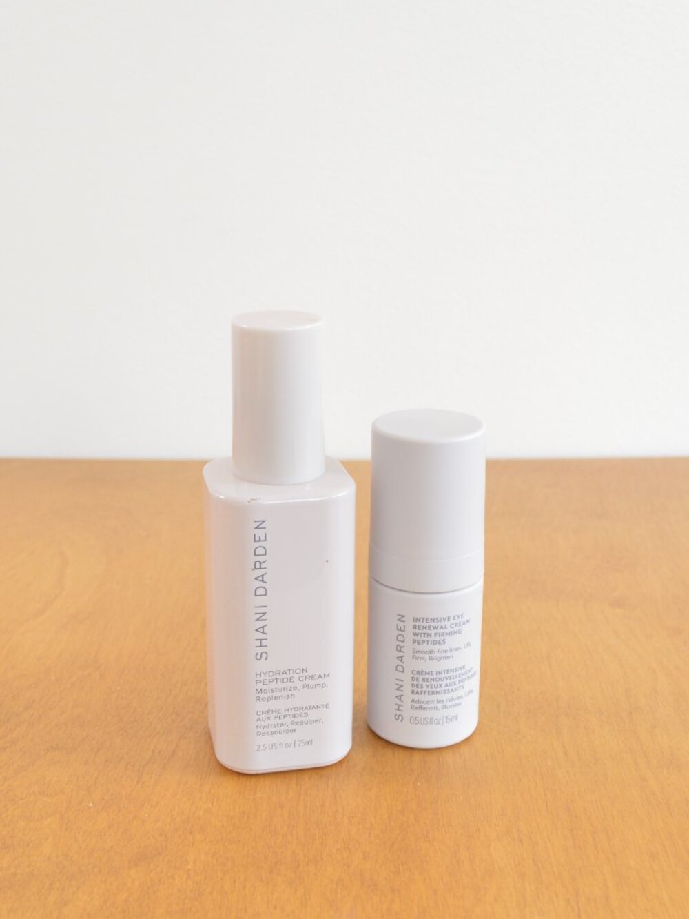 set of two shani darden products moisturizer and eye cream